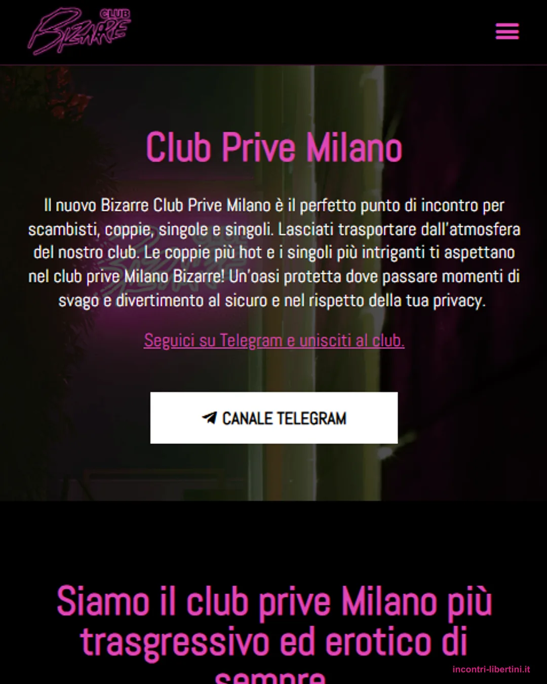 Bizarre club prive